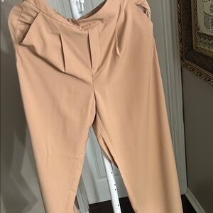 Forever 21 Classic Beige Cropped Pants